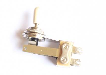 3-Way Switchcraft® Toggle Switch • Right Angle • Nickel