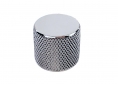 Barrel Knob • USA • Fine Knurling • Chrome