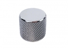 Barrel Knob • USA • Fine Knurling • Chrome