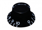 Bell Knob • Multifit USA & Metric • Black • Embossed Numbers