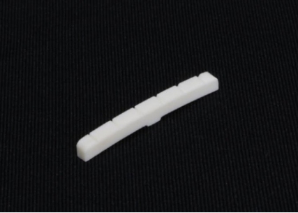 Shaped Bone Nut for Fender® • Curved or Flat Bottom • Slotted • 7.25''