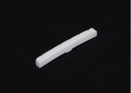 Shaped Bone Nut for Fender® • Curved or Flat Bottom • Slotted • 9.5''
