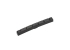 Shaped Bone Nut for Fender® • Curved or Flat Bottom • Slotted • 9.5'' • Black