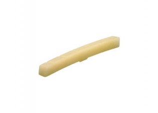 Shaped Bone Nut for Fender® • Curved or Flat Bottom • Slotted • 9.5'' • Unbleached