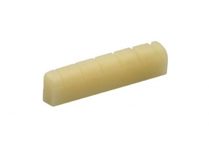 Shaped Bone Nut for Gibson® • Slotted • Unbleached