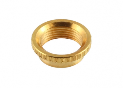 Deep Nut for 3-Way Switchcraft® Toggle Switches • Gold
