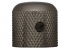 Hosco®/Gotoh® Brass Dome Knob • USA • Fine Knurling • Cosmo Black
