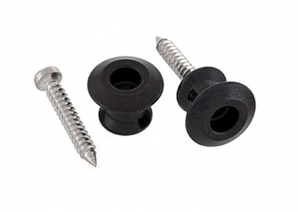 Dunlop Straplock Buttons • Black