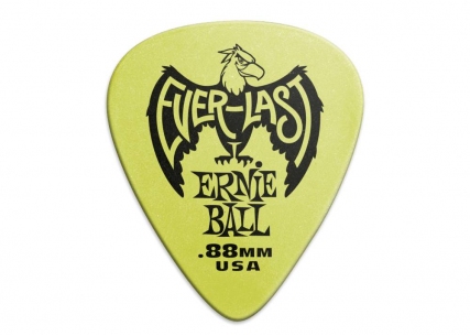 Ernie Ball® Everlast Picks • .88mm Green (12)