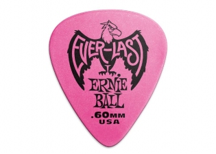 Ernie Ball® Everlast Picks • .60mm Pink (12)