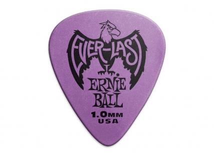 Ernie Ball® Everlast Picks • 1.00mm Purple (12)