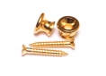 Gotoh® Gibson® Style Strap Buttons w/Screws • Gold