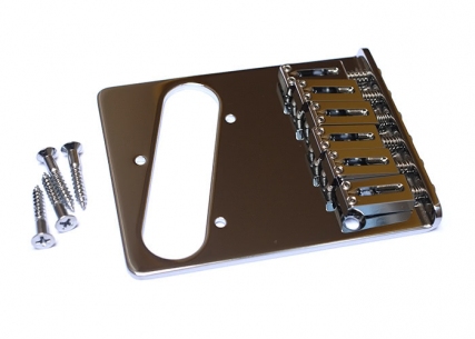 Gotoh® Telecaster® Style Bridge • Vintage to Modern • Chrome