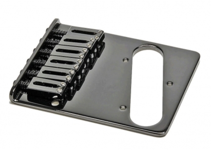 Gotoh® Telecaster® Style Bridge • Vintage to Modern • Cosmo Black • Left Handed