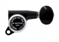 Gotoh® 3x3 MGT Locking Tuners • SG381 • Black • Oval Button