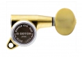 Gotoh® 3x3 MGT Locking Tuners • SG381 • Gold • Oval Button