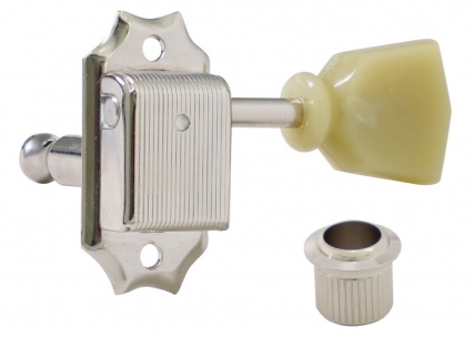 Hosco®/Gotoh® SD90 3x3 Vintage Tone Revival Tuners • Long Brass Posts • Keystone Button • Nickel