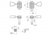 Hosco®/Gotoh® SD90 3x3 Vintage Tone Revival Tuners • Long Brass Posts • Keystone Button • Nickel