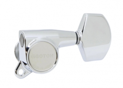 Gotoh® 3x3 Tuners • SG381 • Chrome • Modern Button