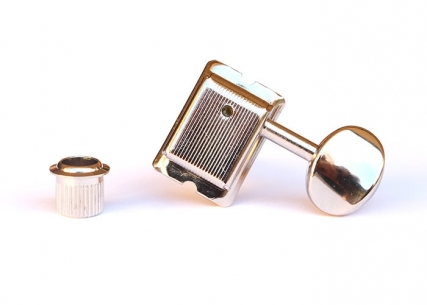 Hosco®/Gotoh® 6-In-Line Vintage Tuners • Nickel • Staggered Posts