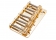 Gotoh® 5 String Bass Bridge • 205B-5 • Gold