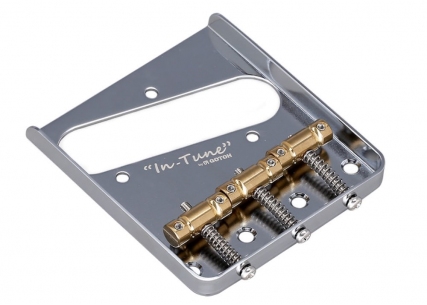 Gotoh® BS-TC1 In-Tune Vintage Telecaster® Style Bridge • Chrome