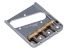 Gotoh® BS-TC1 In-Tune Vintage Telecaster® Style Bridge • Chrome