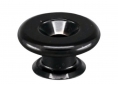 Gotoh® Oversized Strap Buttons w/Screws • Black