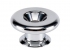 Gotoh® Oversized Strap Buttons w/Screws • Chrome