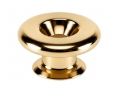 Gotoh® Oversized Strap Buttons w/Screws • Gold