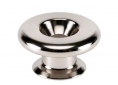 Gotoh® Oversized Strap Buttons w/Screws • Nickel