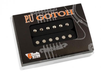 Gotoh Humbucker Guitar Pickup • Classic • Open • Black • Neck