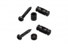Gotoh® Barrel String Tree Guides • Black • Set of 2