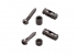Gotoh® Barrel String Tree Guides • Cosmo Black • Set of 2