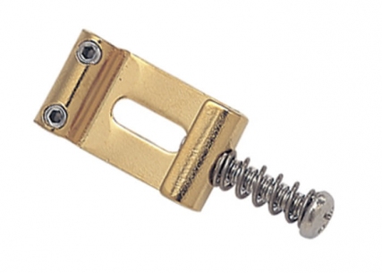 Gotoh® S101 Stamped Steel Vintage Stratocaster® Style Bridge Saddles • 11.3mm • Gold