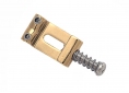 Gotoh® S108 Stamped Steel Vintage Stratocaster® Style Bridge Saddles • 10.8mm • Gold
