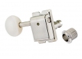 Gotoh® SD91 6-In-Line Vintage Tuners • White Button • Nickel • Left Handed