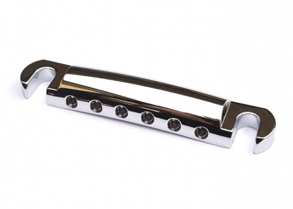 Gotoh® Stopbar Tailpiece • Chrome • Metric Studs