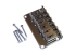 Gotoh® Hardtail Stratocaster® Style Fixed Bridge • 10.5mm • Chrome
