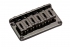 Gotoh® Hardtail Stratocaster® Style Fixed Bridge • 10.5mm • Cosmo Black