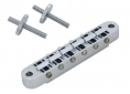 Hosco®/Gotoh® Tune-O-Matic Bridge • Standard • Brass Saddles • Chrome