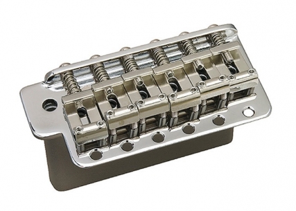 Gotoh® Vintage Stratocaster® Style Tremolo Bridge • Stamped Saddles • Steel Block • Chrome
