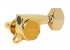 Gotoh® 6-In-Line Tuners • SG381 • Gold • Small Modern Button