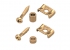 Gotoh® Vintage Butterfly String Tree Guides • Gold • Set of 2