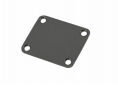 4 Hole Neckplate • Cosmo Black