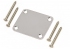 4 Hole Neckplate w/Screws • Nickel