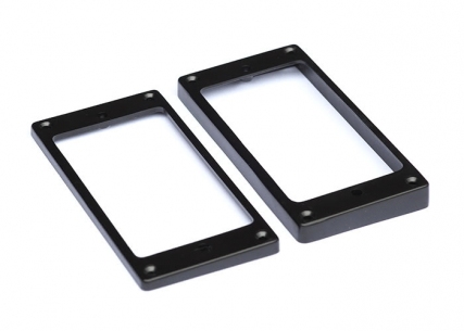 Humbucker Pickup Mounting Rings for Epiphone® • Slanted • Black
