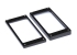 Humbucker Pickup Mounting Rings for Epiphone® • Slanted • Black