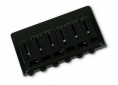 Kluson® Hardtail Stratocaster® Style Fixed Bridge • 10.5mm • Black