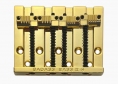Leo Quan® Badass II Bass Bridge • Gold • Notched